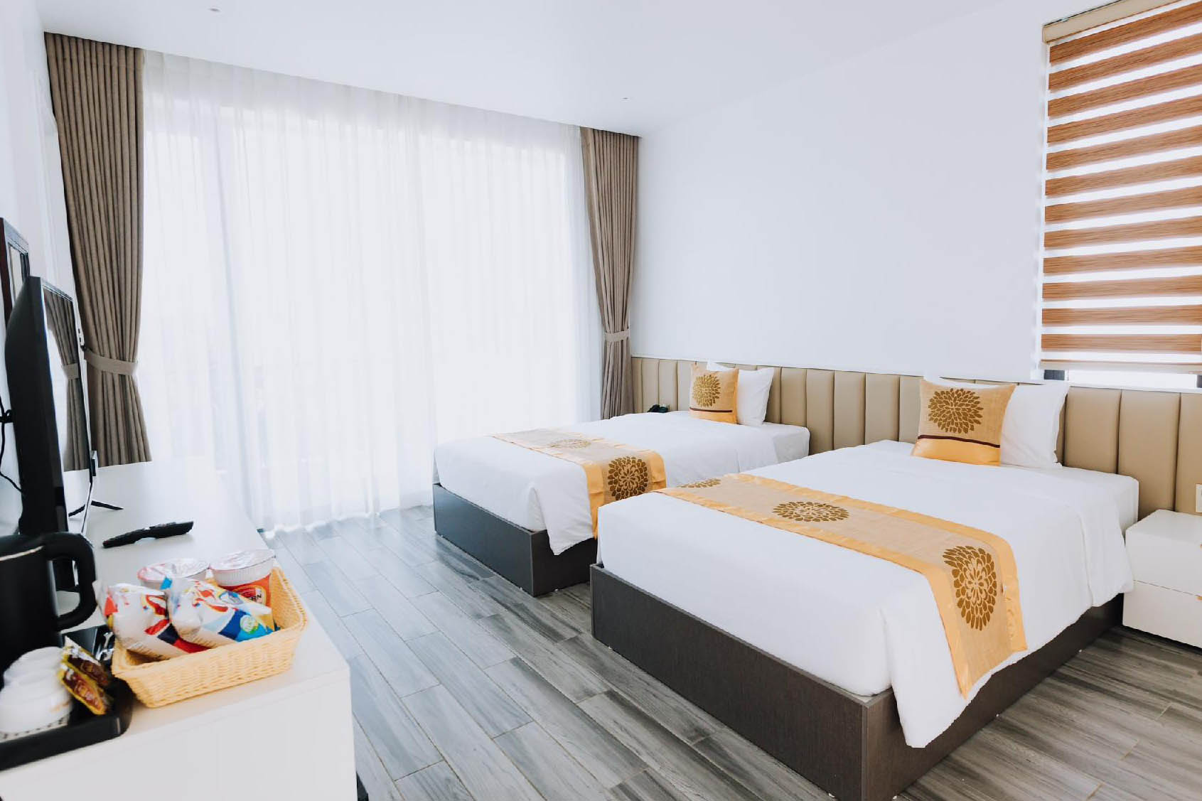 Cần chú trọng đầu tư chăn ga khách sạn để đem lại hiệu quả lưu trú cao.