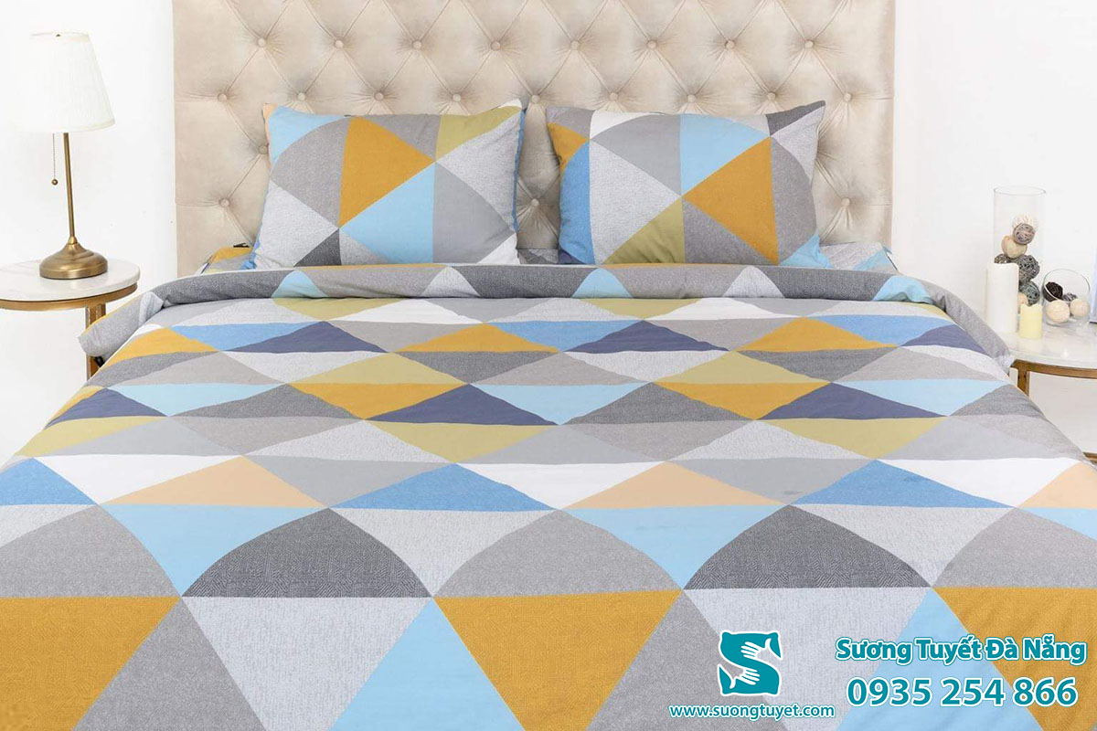 Về độ bền chắc thì tốt nhất là chăn ga cotton.