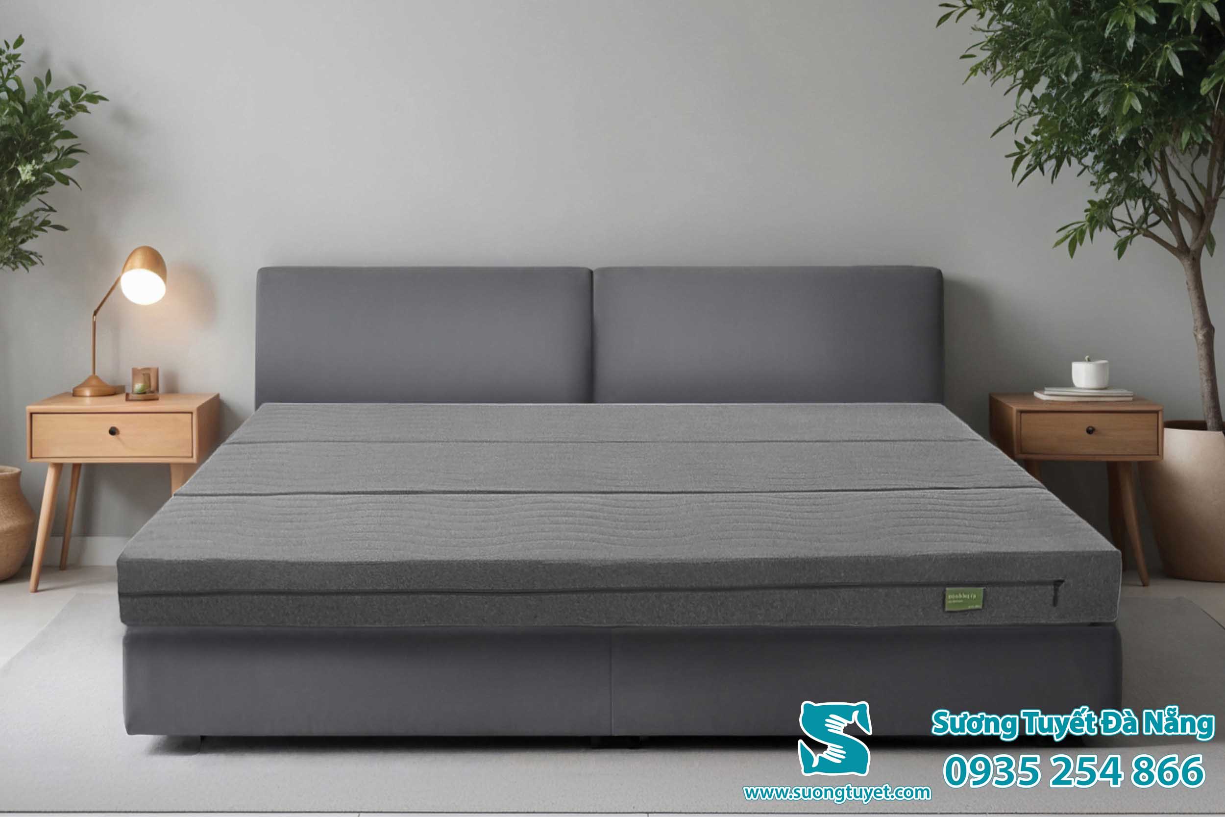 Nệm Everon chống trượt, minh chứng cho chất lượng cao.