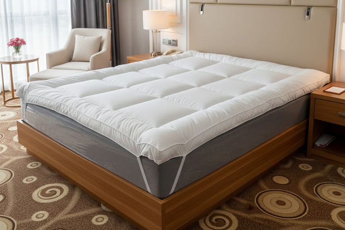 Topper cotton là sản phẩm được dùng phổ biến nhất.