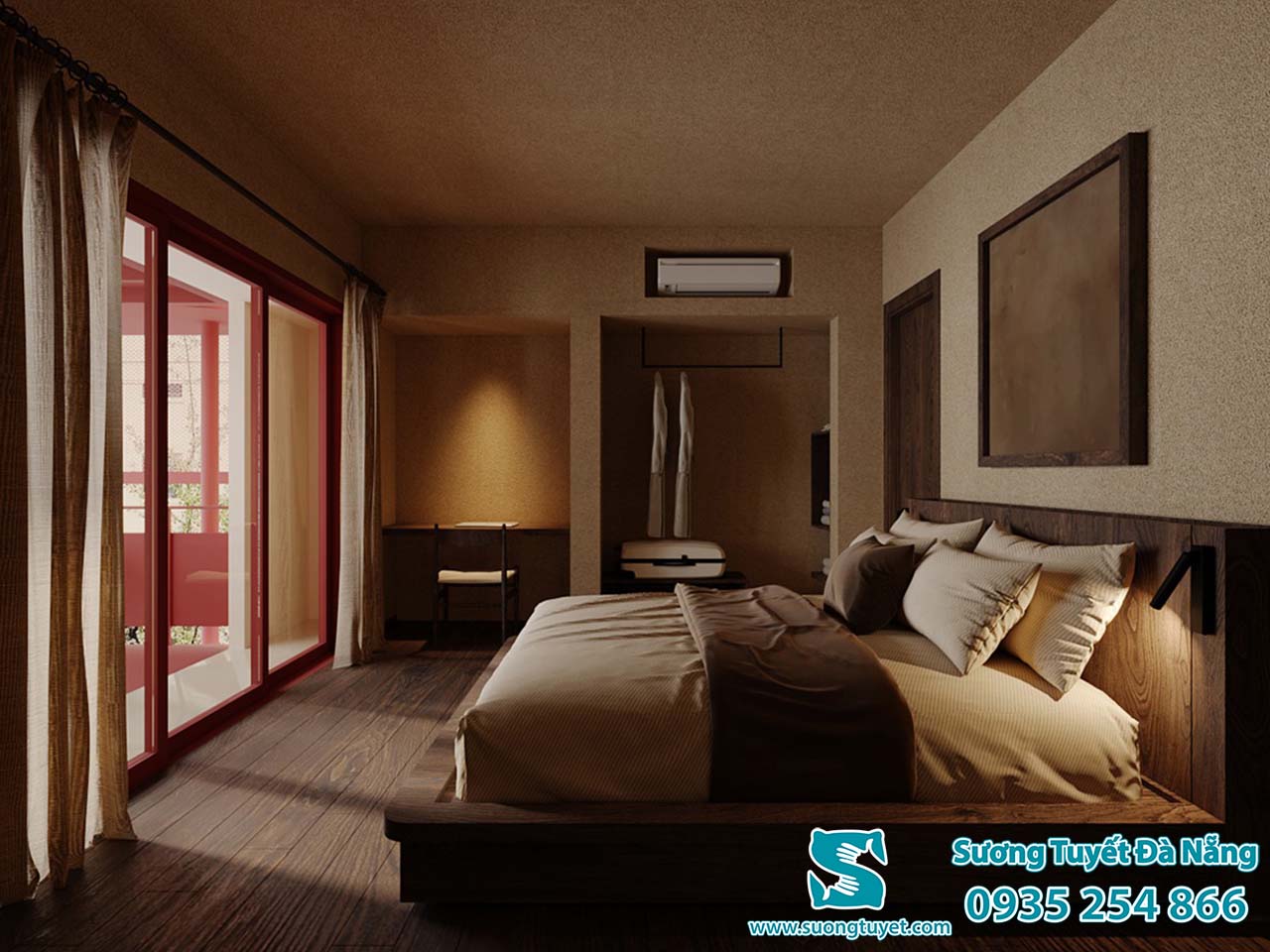 Sương Tuyết Đà Nẵng cung cấp chăn ga gối nệm khách sạn Ava Senses