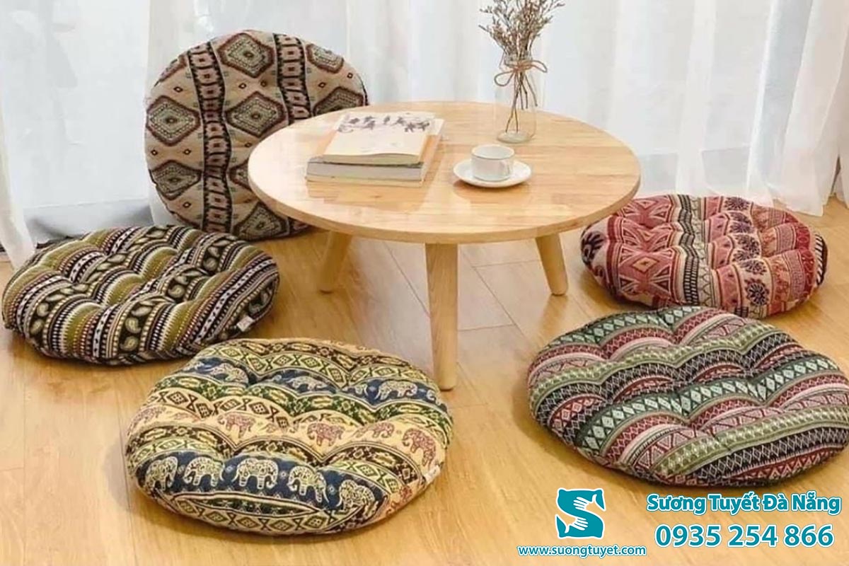 Nệm ngồi bệt giải quyết vấn đề ê mông khi ngồi một cách hiệu quả.