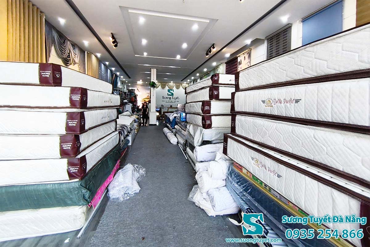 Trọn bộ sưu tập nệm Dana đang có sẵn tại Sương Tuyết.