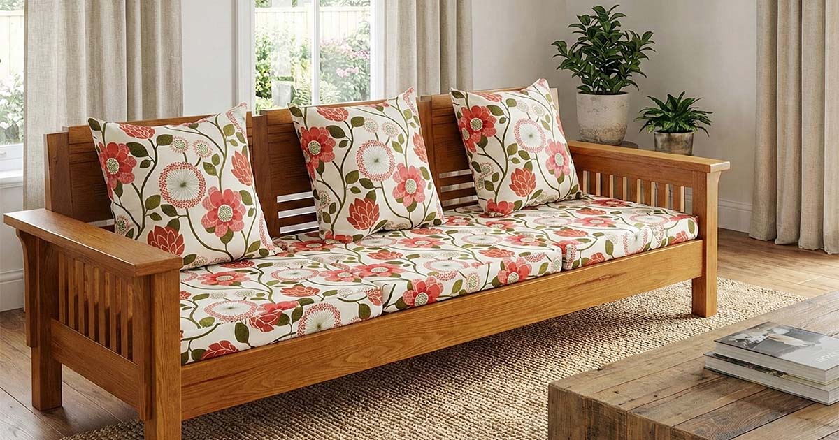 Bộ Sưu Tập 100+ Mẫu Đệm Ghế Gỗ Sofa, Trường Kỷ Đẹp 2026