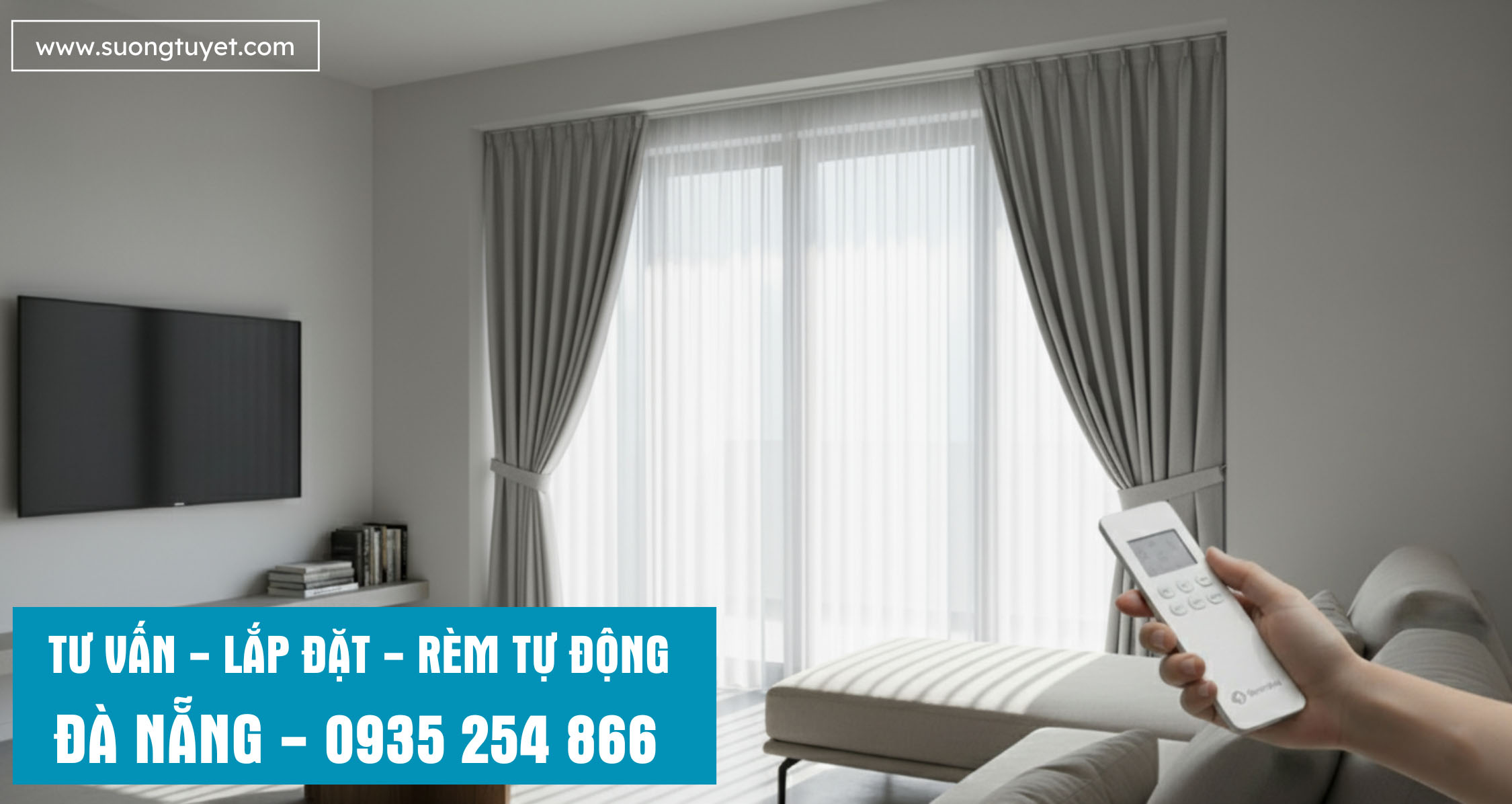 Bảng Giá Chi Phí Lắp Đặt Rèm Tự Động Tại Đà Nẵng Là Bao Nhiêu?