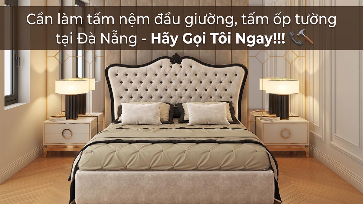 Dịch Vụ Bọc Tấm Nệm Trang Trí Đầu Giường Giá Rẻ