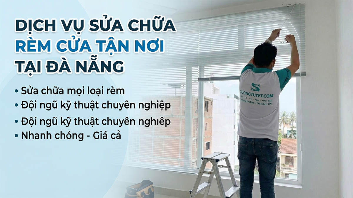 Dịch Vụ Sửa Rèm Cửa Giá Rẻ Tại Đà Nẵng