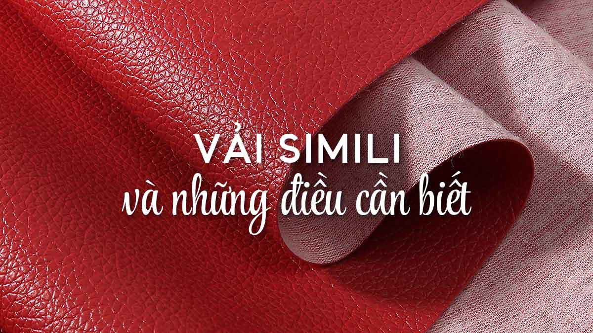Ưu Điểm Vượt Trội Của Sofa, Nệm Ghế Bọc Vải Simili