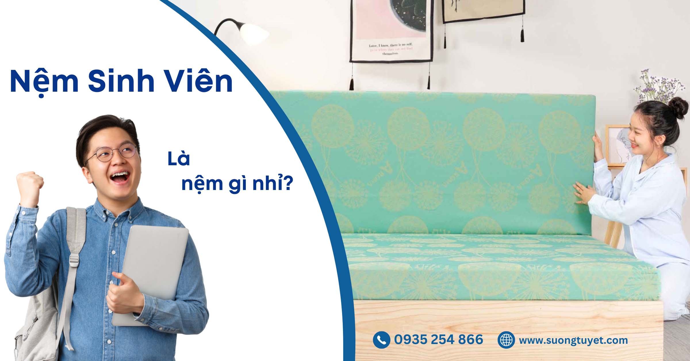 Nệm Giá Rẻ Sinh Viên Là Nệm Gì? Top Các Loại Nệm Tốt Nhất Cho Phòng Trọ, Ký Túc Xá