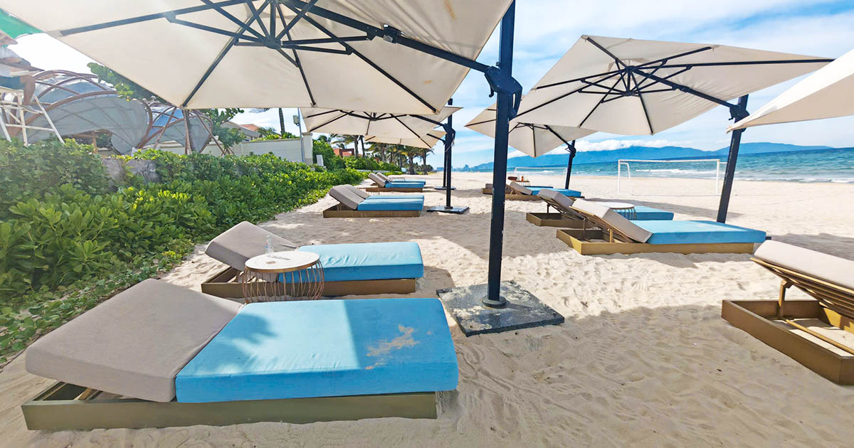 Sương Tuyết Tái Ngộ Fusion Resort & Villa Với Đơn Hàng Nệm Ghế Bãi Biển Cao Cấp