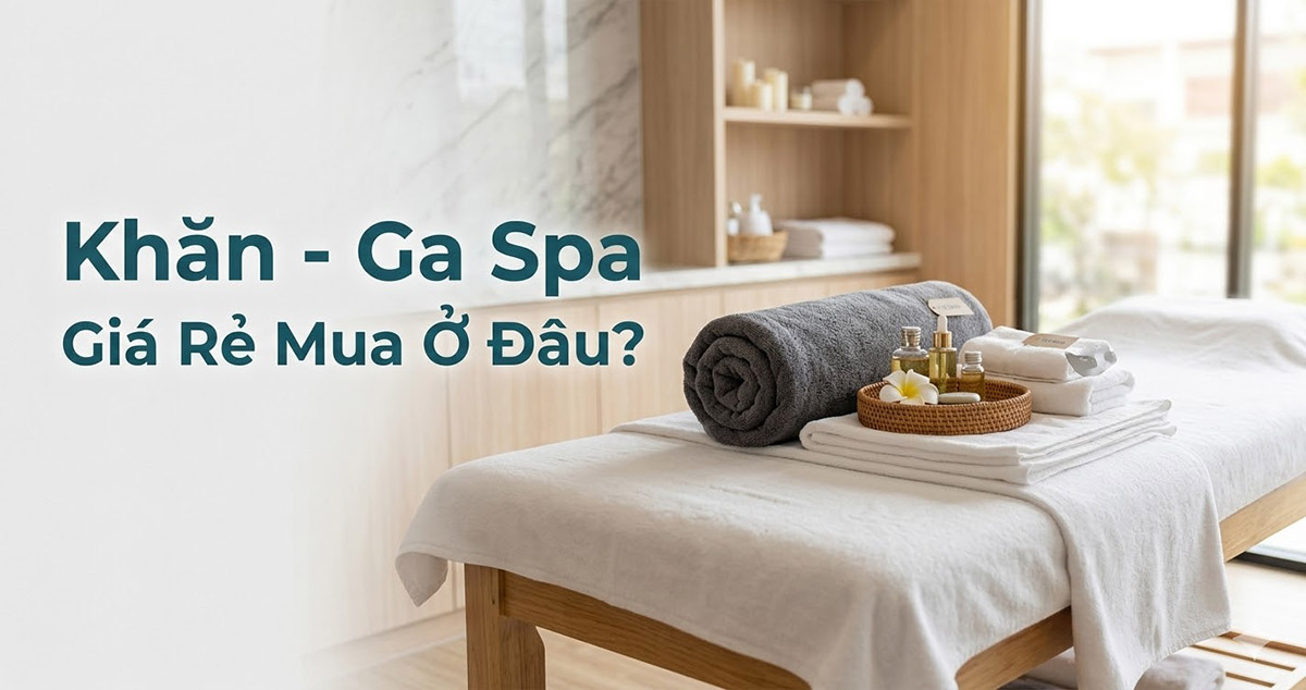 Khăn - Ga Spa Giá Rẻ Mua Ở Đâu?