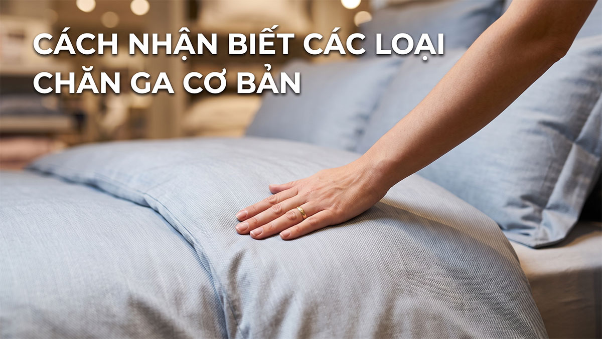 Cách Nhận Biết Các Loại Chăn Ga Phổ Biến, Nên Mua Loại Nào?