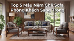 Top 5 Mẫu Nệm Ghế Sofa Phòng Khách Sang Trọng Đón Tết