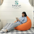 Ghế Lười Hạt Xốp Quả Lê (Quả Bóng) Màu Cam - GL201