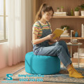 Đôn Ghế Trụ Tròn Ruột Hạt Xốp
