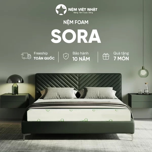 Nệm Foam Việt Nhật Sora