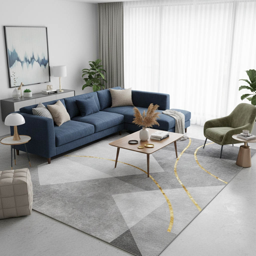 Thảm Lông Sofa Chống Trượt Nhập Khẩu 023