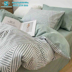 Bộ Chăn Ga Gối Cotton Hàn Quốc Nhập CHQ-004