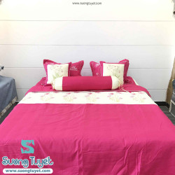 Bộ Chăn Ga Lụa Satin - DLS 004