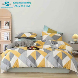 Bộ Chăn Ga Gối Cotton Hàn Quốc Nhập CHQ-001