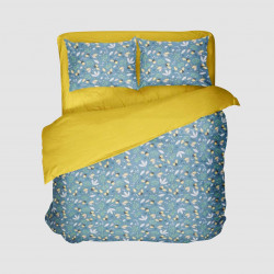 Bộ Chăn Ga Gối Cotton Lụa Modal - CLM 16