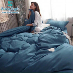 Bộ Chăn Ga Gối Cotton Tổng Hợp Tici CTHN-037