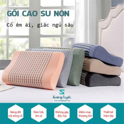 Gối Cao Su Non Hỗ Trợ Cổ