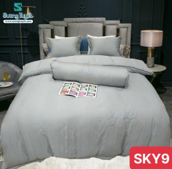 Bộ Chăn Ga Gối Lụa Silk SKY-9
