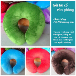 Gối Tựa Cổ, Gối Cổ Ruột Bông Chữ U