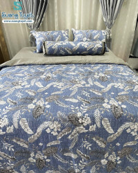 Bộ Chăn Ga Gối Cotton Lụa Modal - CLM 35