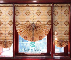 Rèm Roman Xẻ Quạt FinePlus - HC