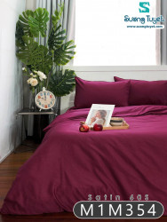 Bộ Chăn Ga Lụa Satin 60S M1M-354