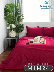 Bộ Chăn Ga Lụa Satin 60S M1M-24