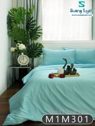 Bộ Chăn Ga Lụa Satin 60S M1M-310