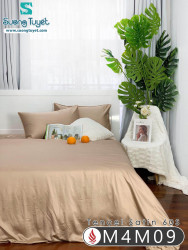 Bộ Chăn Ga Tencel Satin 60S M4M-09