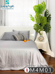 Bộ Chăn Ga Tencel Satin 60S M4M-01