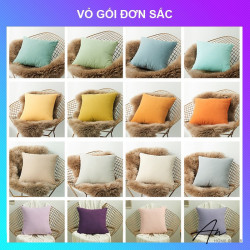 Gối Tựa Lưng Vải Nhung