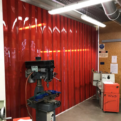 Rèm Nhựa PVC Chống Tia Lửa Hàn