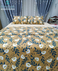 Bộ Chăn Ga Gối Cotton Hàn Quốc Nhập CHQ-55