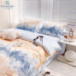 Bộ Chăn Ga Gối Cotton Hàn Quốc Nhập CHQ-60