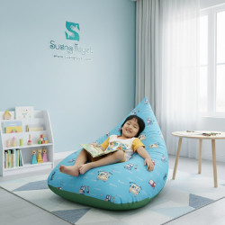 Ghế Lười Hạt Xốp Mẫu Hoạt Hình - GL013