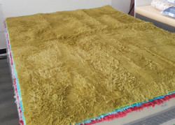 Thảm Lông Trải Sàn Màu Xanh Lá Cây- TLTS 016