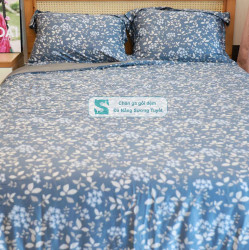 Bộ Chăn Ga Gối Cotton Lụa Modal - CLM 59
