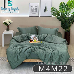 Bộ Chăn Ga Tencel 60S-022