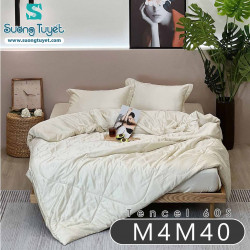 Bộ Chăn Ga Tencel 60S-040