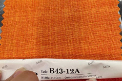Mẫu Vải Bố Màu Cam, Đỏ, Vàng AGB May Sofa