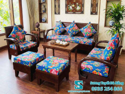 Mẫu Vải Nệm Ghế Phượng Hoàng