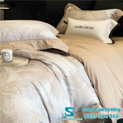 Bộ Chăn Ga Lụa Mark Cross 03