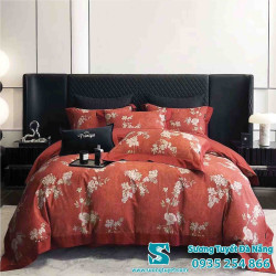 Bộ Chăn Ga Lụa Luxury 01