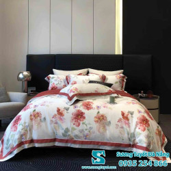 Bộ Chăn Ga Lụa Luxury 02